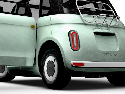 Opel Rocks HQ Interior 2026 3D Model