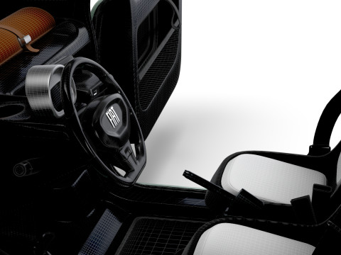 Opel Rocks HQ Interior 2026 3D Модель