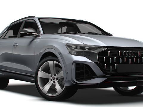 Audi Q8 55 TFSI quattro 2025 3D Модель