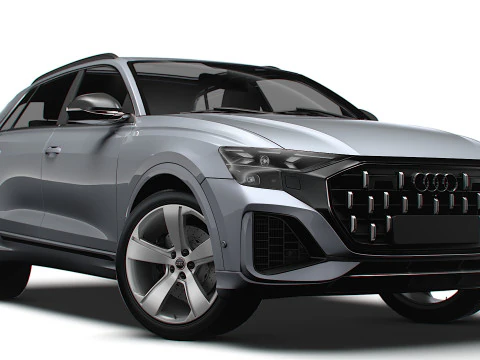 Audi Q8 55 TFSI quattro 2025 Modelo 3D