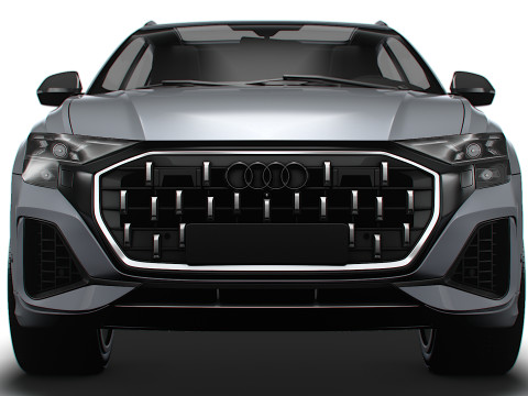 Audi Q8 55 TFSI quattro 2025 Modelo 3D