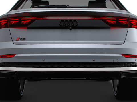 Audi Q8 55 TFSI quattro 2025 Modelo 3D