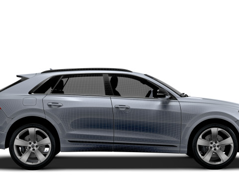 Audi Q8 55 TFSI quattro 2025 Modelo 3D