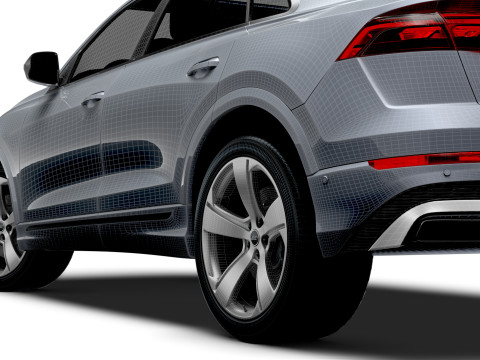 Audi Q8 55 TFSI quattro 2025 Modelo 3D
