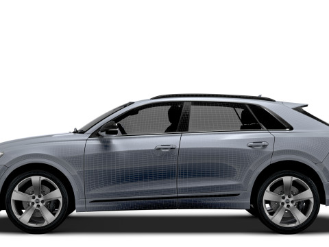 Audi Q8 55 TFSI quattro 2025 Modelo 3D