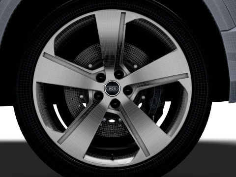Audi Q8 55 TFSI quattro 2025 Modelo 3D