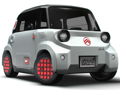 Citroen Ami 2025 3D मॉडल