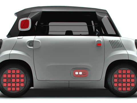 Citroen Ami 2025 3D Model