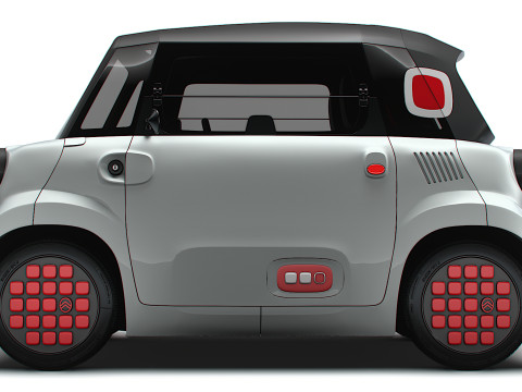 Citroen Ami 2025 3D Модель