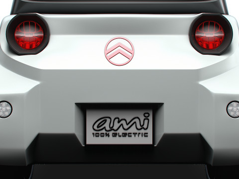 Citroen Ami 2025 3D Модель