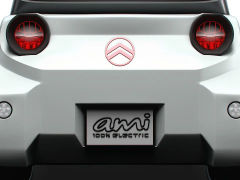 Citroen Ami 2025 3D Model