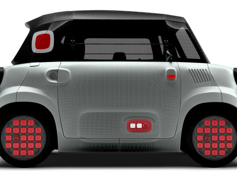 Citroen Ami 2025 3D Модель