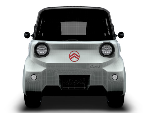 Citroen Ami 2025 3D Модель