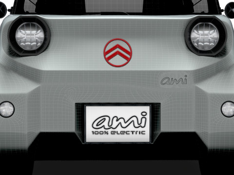 Citroen Ami 2025 3D Модель