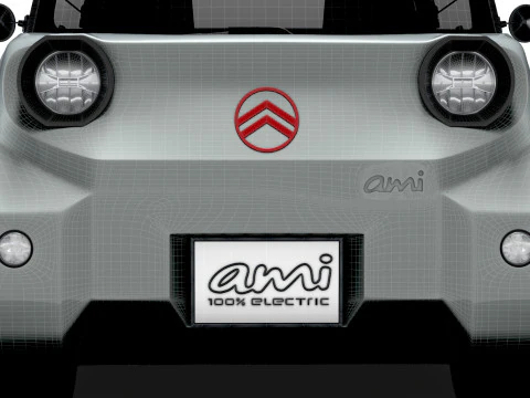 Citroen Ami 2025 3D Model