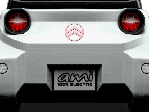 Citroen Ami 2025 3D Model