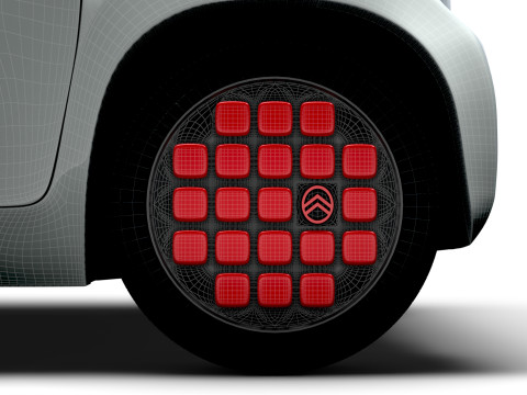 Citroen Ami 2025 3D Модель