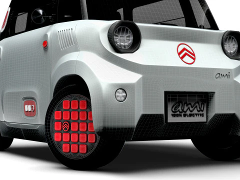 Citroen Ami 2025 3D Model