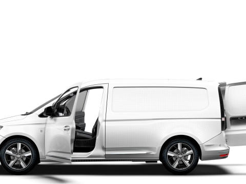 VW Caddy Cargo LWB HQ Interior 2025 Model 3D