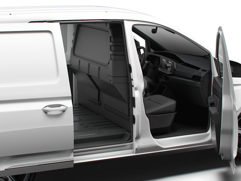 VW Caddy Cargo LWB Valve HQ Interior 2025 Model 3D