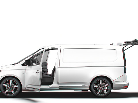 VW Caddy Cargo LWB Valve HQ Interior 2025 Model 3D