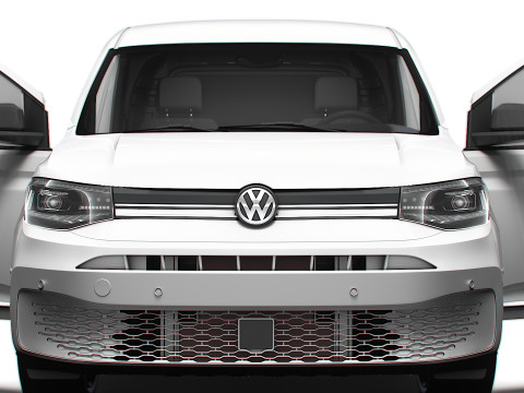 VW Caddy Cargo LWB Valve HQ Interior 2025 Model 3D