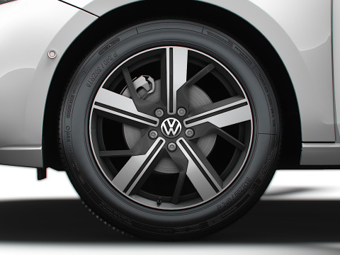 VW Caddy Cargo LWB Valve HQ Interior 2025 Model 3D