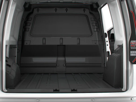 VW Caddy Cargo LWB Valve HQ Interior 2025 3D Model
