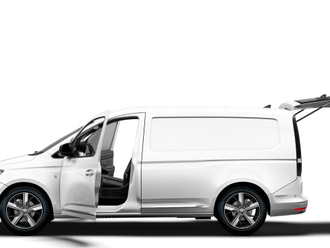 VW Caddy Cargo LWB Valve HQ Interior 2025 Model 3D