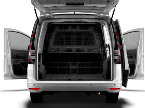 VW Caddy Cargo LWB Valve HQ Interior 2025 Model 3D