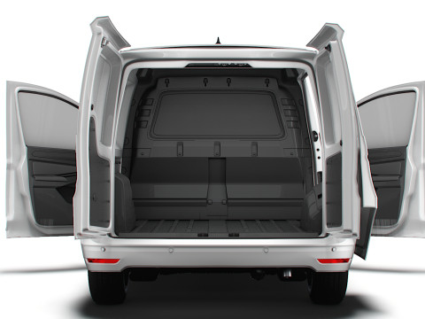 VW Caddy Cargo SWB HQ Interior 2025 Modelo 3D