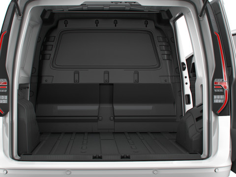 VW Caddy Cargo SWB Valve HQ Interior 2025 3D Model