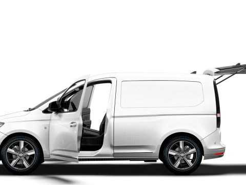 VW Caddy Kargo SWB Valfı HQ İ&ccedil; Mekan 2025 3D Model