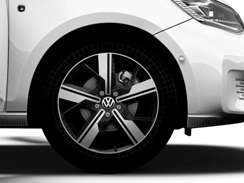 VW Caddy Kargo SWB Valfı HQ İ&ccedil; Mekan 2025 3D Model