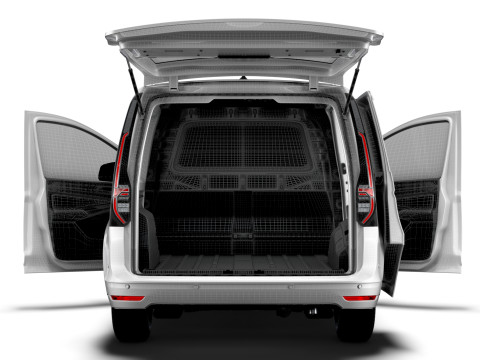 VW Caddy Cargo SWB Valve HQ Interior 2025 3D Model