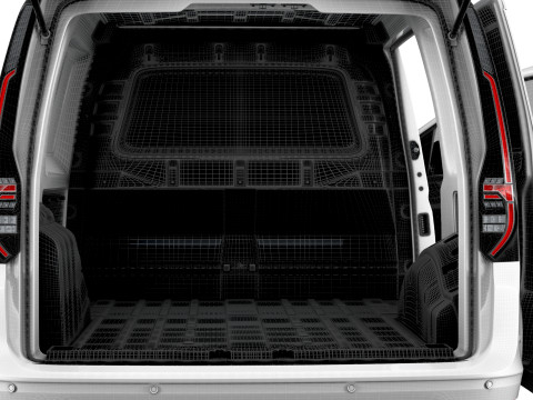 VW Caddy Cargo SWB Valve HQ Interior 2025 3D Model