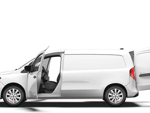 Mercedes Benz Citan LWB HQ Interior 2025 Modelo 3D