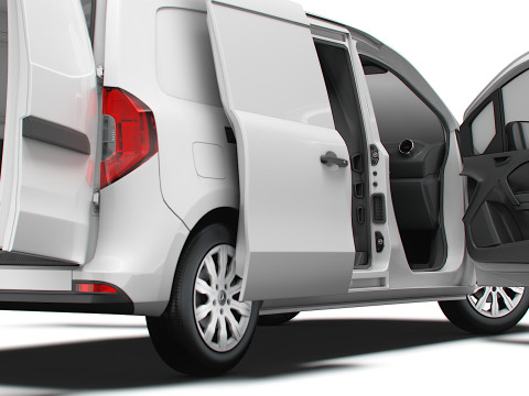 Mercedes Benz Citan LWB HQ Interior 2025 3D Model