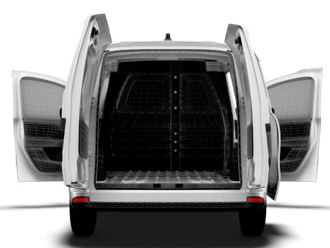 Mercedes Benz Citan LWB HQ Interior 2025 Modelo 3D