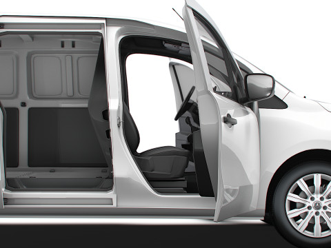 Mercedes Benz Citan LWB Tailgate HQ Interior 2025 3D Model