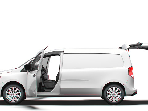 Mercedes Benz Citan LWB Tailgate HQ Interior 2025 3D Model