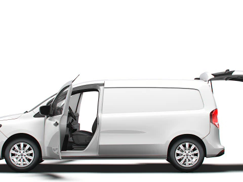 Mercedes Benz Citan LWB Tailgate HQ Interior 2025 3D Model