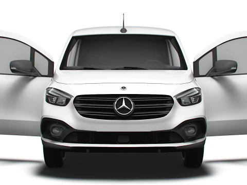 Mercedes Benz Citan LWB Tailgate HQ Interior 2025 3D Model