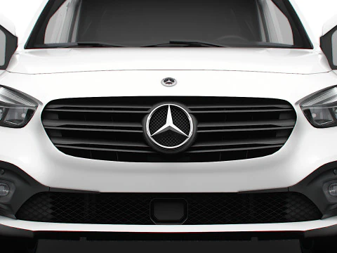 Mercedes Benz Citan LWB Tailgate HQ Interior 2025 3D Model