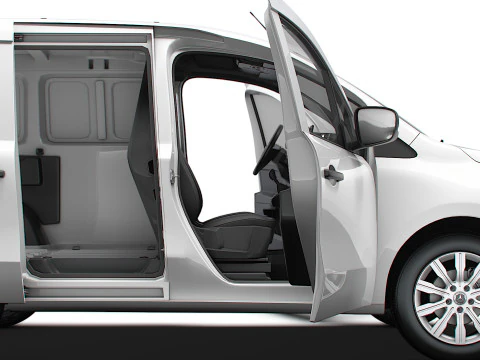 Mercedes Benz Citan SWB HQ Interior 2025 Modelo 3D
