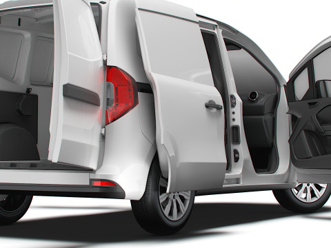 Mercedes Benz Citan SWB HQ Interior 2025 3D Model