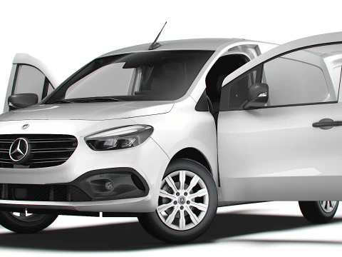 Mercedes Benz Citan SWB HQ Interior 2025 Modelo 3D
