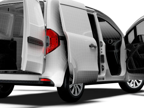 Mercedes Benz Citan SWB HQ Interior 2025 Modelo 3D