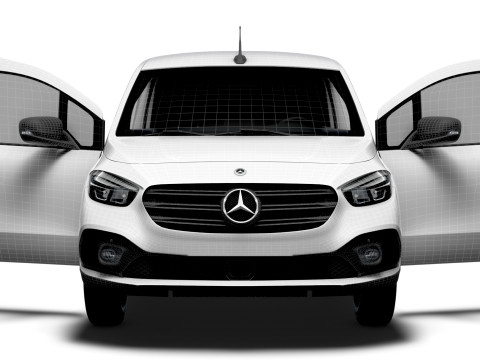 Mercedes Benz Citan SWB HQ Interior 2025 3D Model
