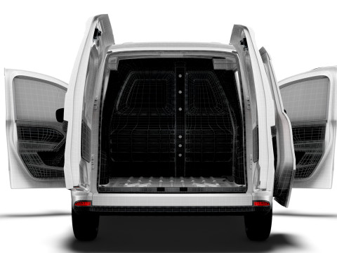 Mercedes Benz Citan SWB HQ Interior 2025 3D Model